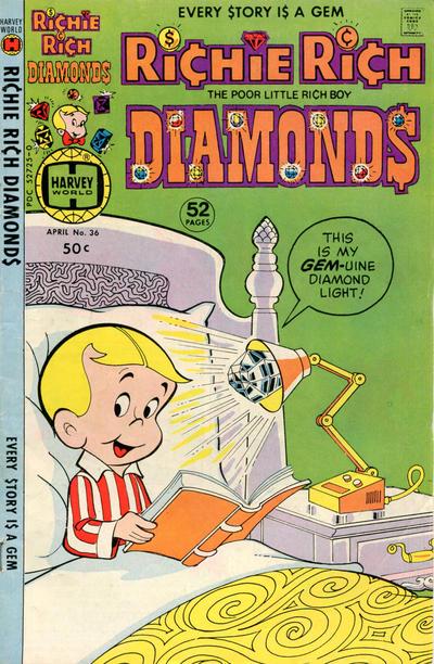 Richie Rich Diamonds #36 (1978) Comic Books Richie Rich Diamonds