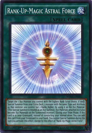 Rank-Up-Magic Astral Force WIRA-EN055 YuGiOh Wing Raiders