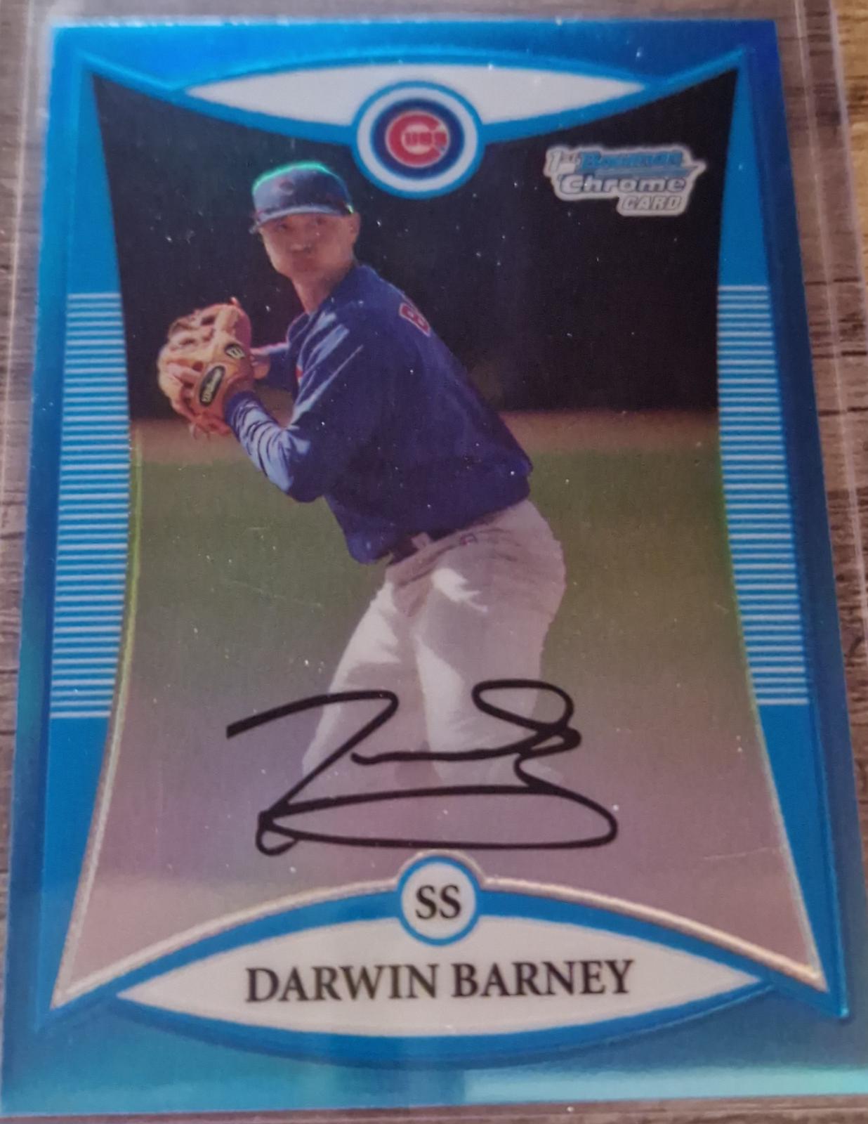 Darwin Barney [Blue Refractor] #BCP197