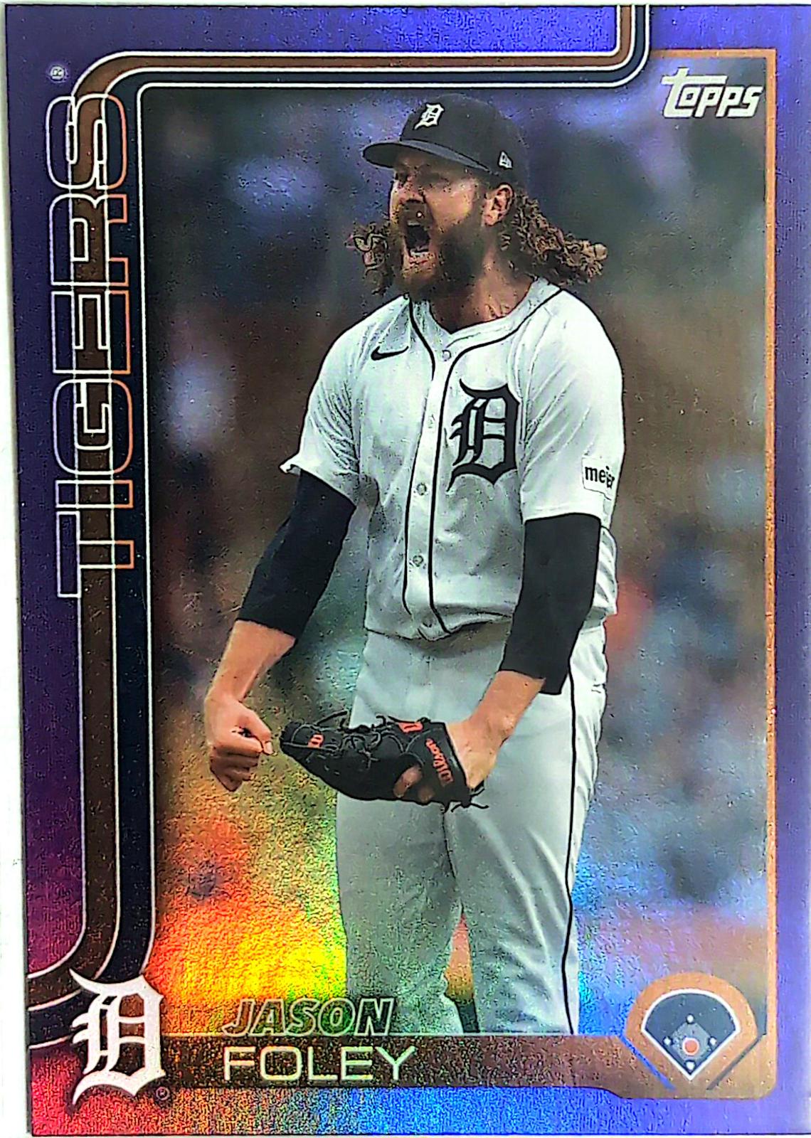 Jason Foley [Purple Rainbow Foil] #410
