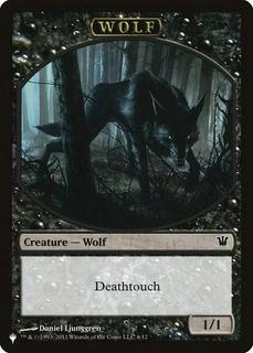 Wolf // Cat Double-Sided Token