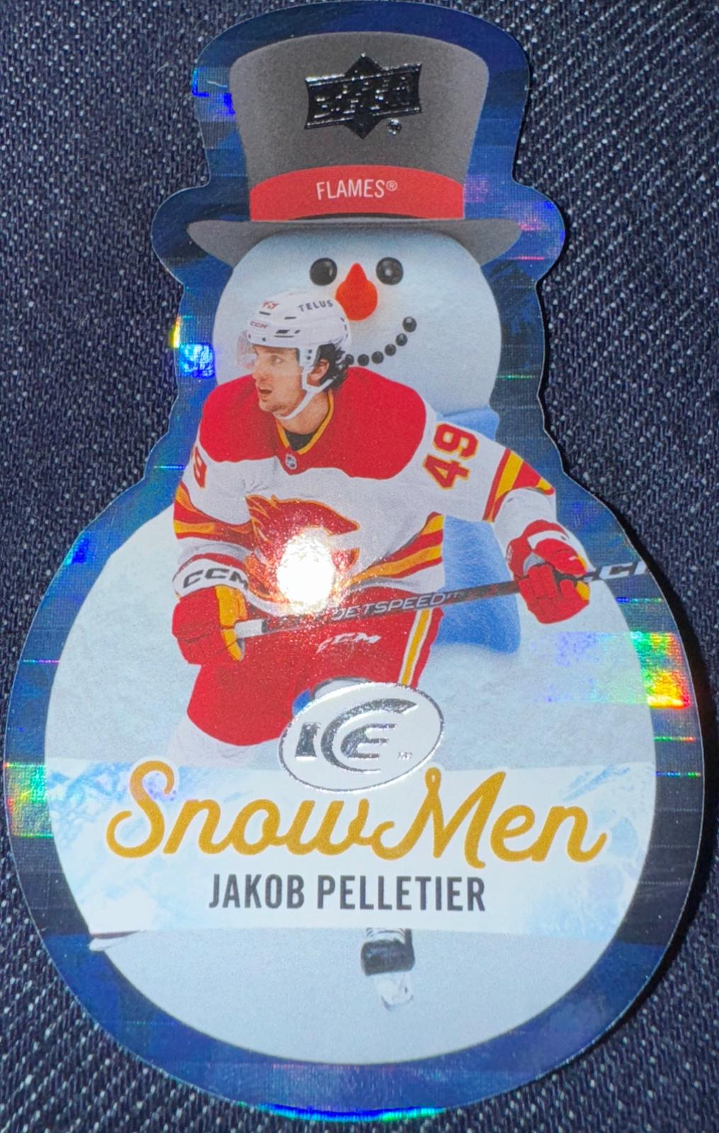Jakob Pelletier #SM-26 Hockey Cards 2023 Upper Deck Ice Hockey Snow Men