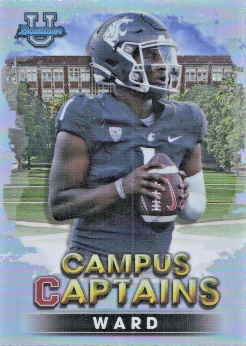 Cameron Ward #CC-30 Football Cards 2022 Bowman's Best University Campus Captains