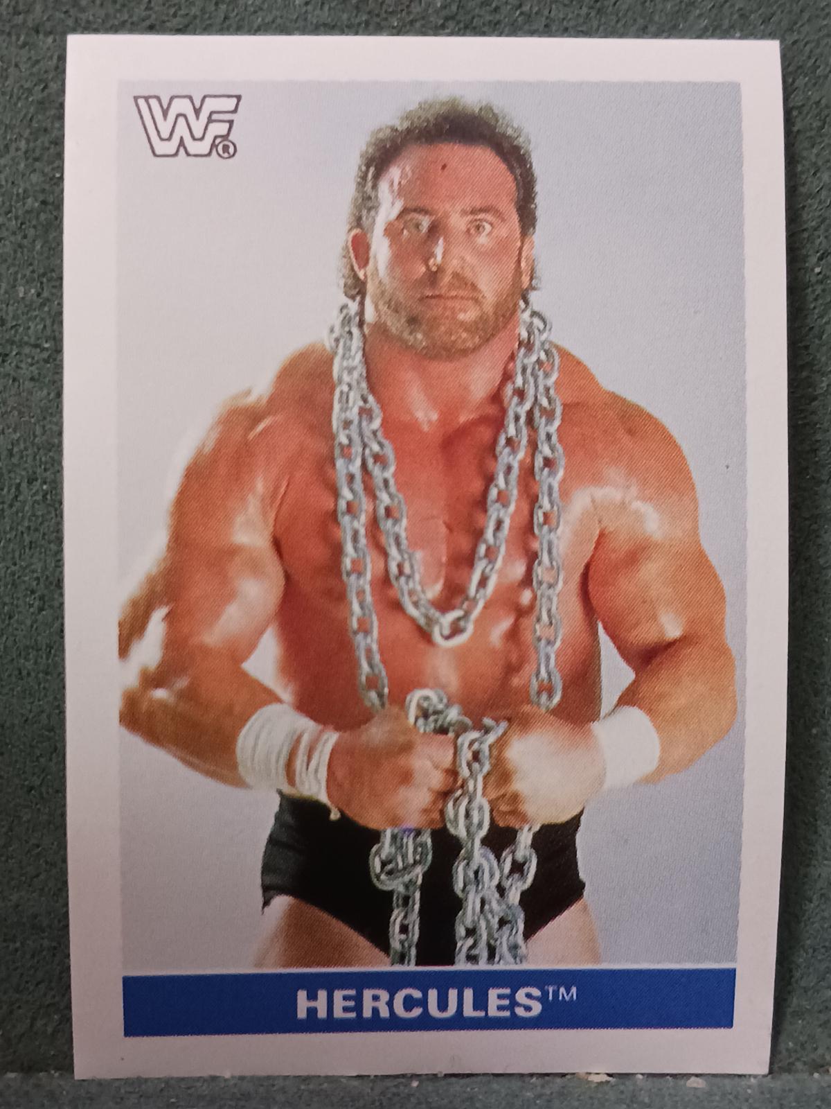 Hercules #44 Wrestling Cards 1991 WWF Superstars Stickers
