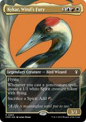 Kykar, Wind's Fury [Borderless Foil] #683