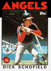 Dick Schofield #311 Baseball Cards 1986 Topps Prices