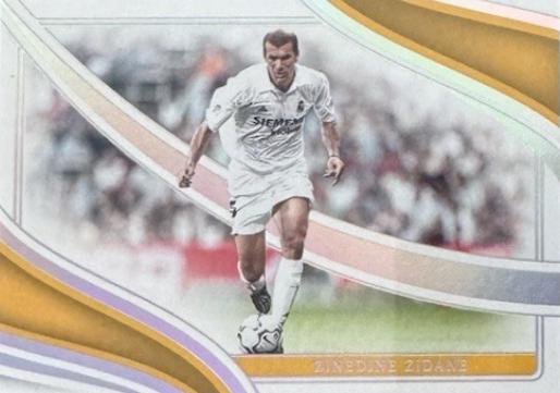 Zinedine Zidane #23 Soccer Cards 2023 Panini Immaculate Signature Moves Autograph Booklet