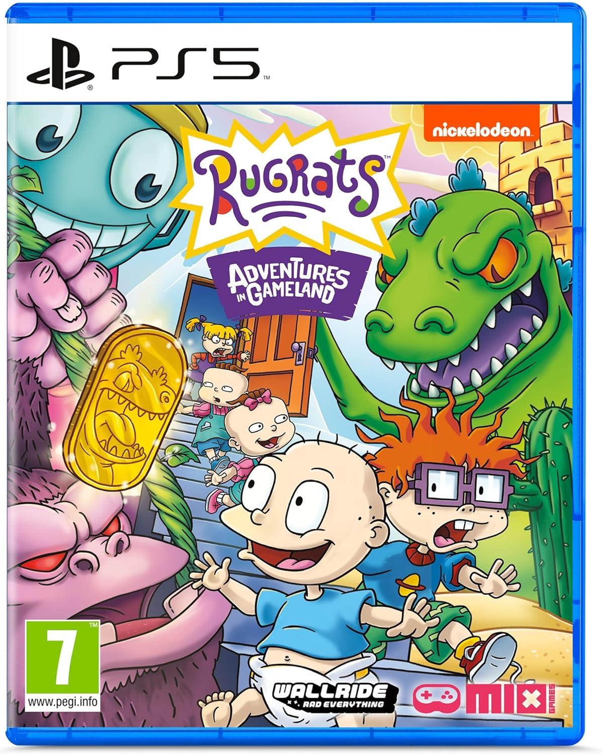 Carátula de Rugrats: Adventures in Gameland (Import) para PS5 (edición PAL España)
