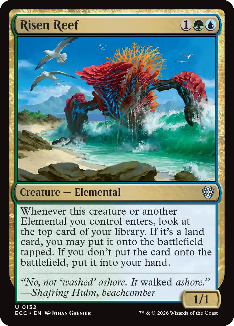 Risen Reef (Magic Lorwyn Eclipsed Commander)