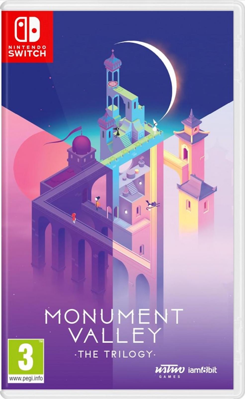 Carátula de Monument Valley: The Trilogy para Switch (edición PAL España)