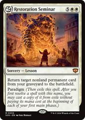 Restoration Seminar [Foil] #30