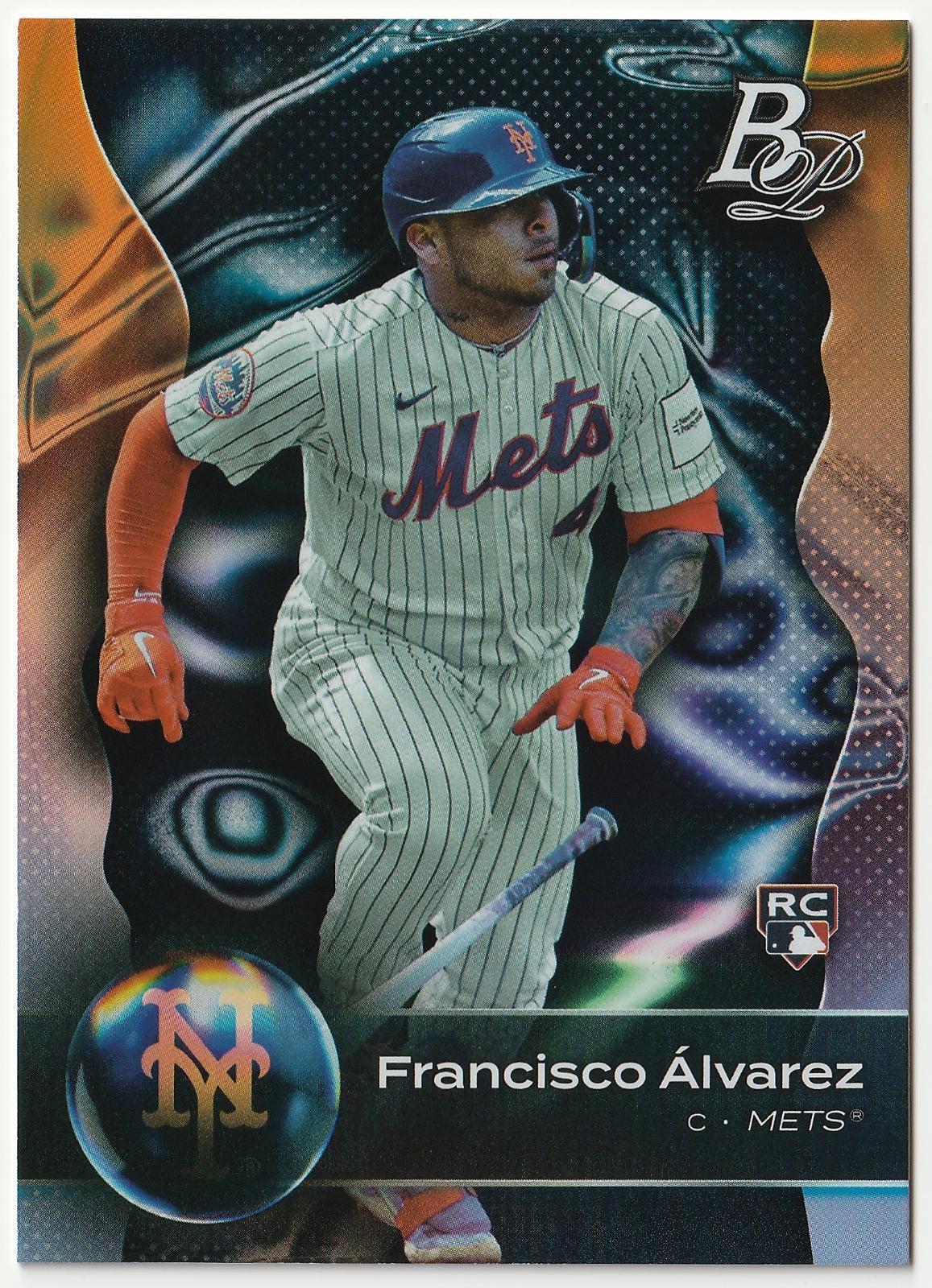 Francisco Alvarez #36 Baseball Cards 2023 Bowman Platinum