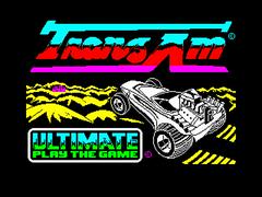 Loading Screen | Tranz Am ZX Spectrum