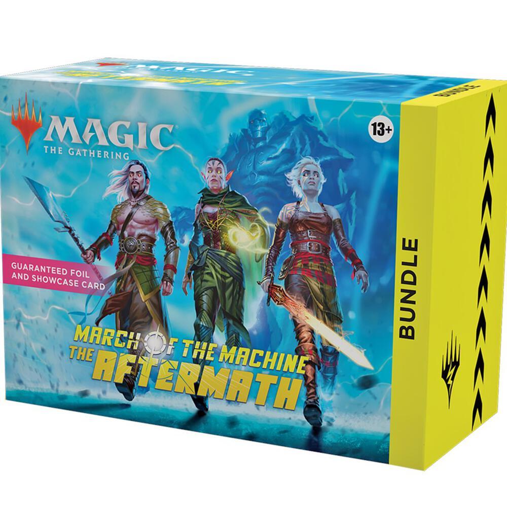 aftermath booster box Amazon.com: Magic: The Gathering March of The Machine: The Aftermath  Bundle: Epilogue Edition main image 1