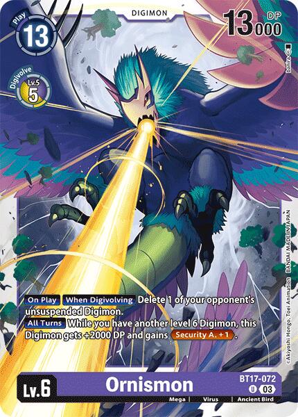 Ornismon front