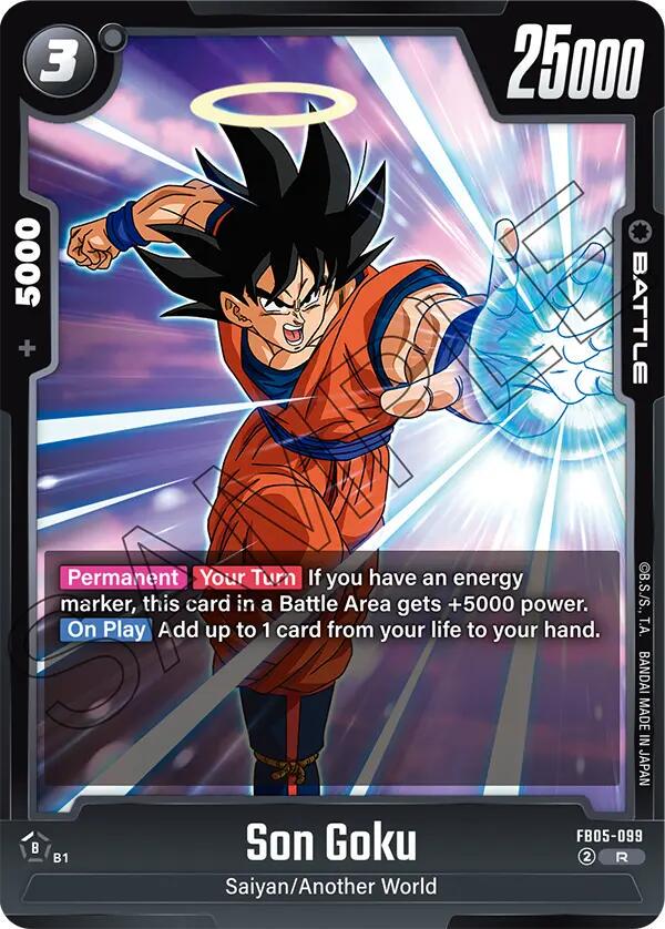 Son Goku FB05-099 Dragon Ball Fusion World New Adventure