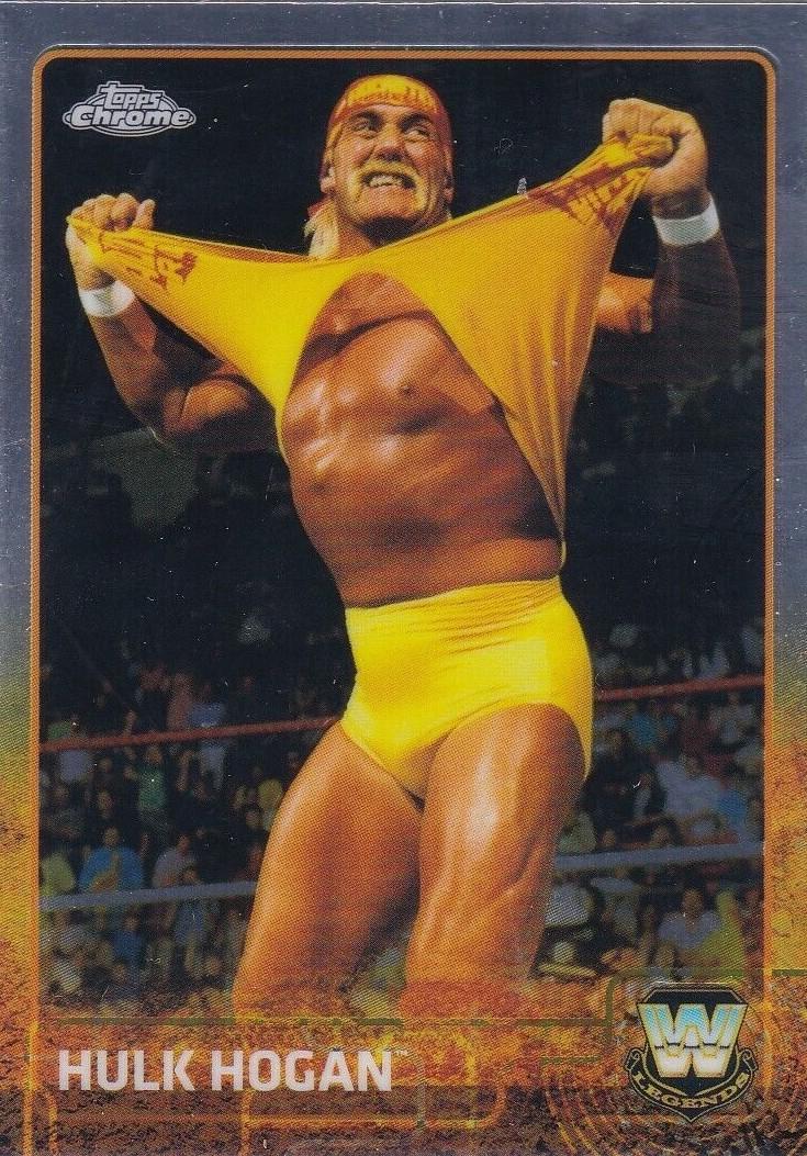 Hulk Hogan #83 Wrestling Cards 2015 Topps Chrome WWE