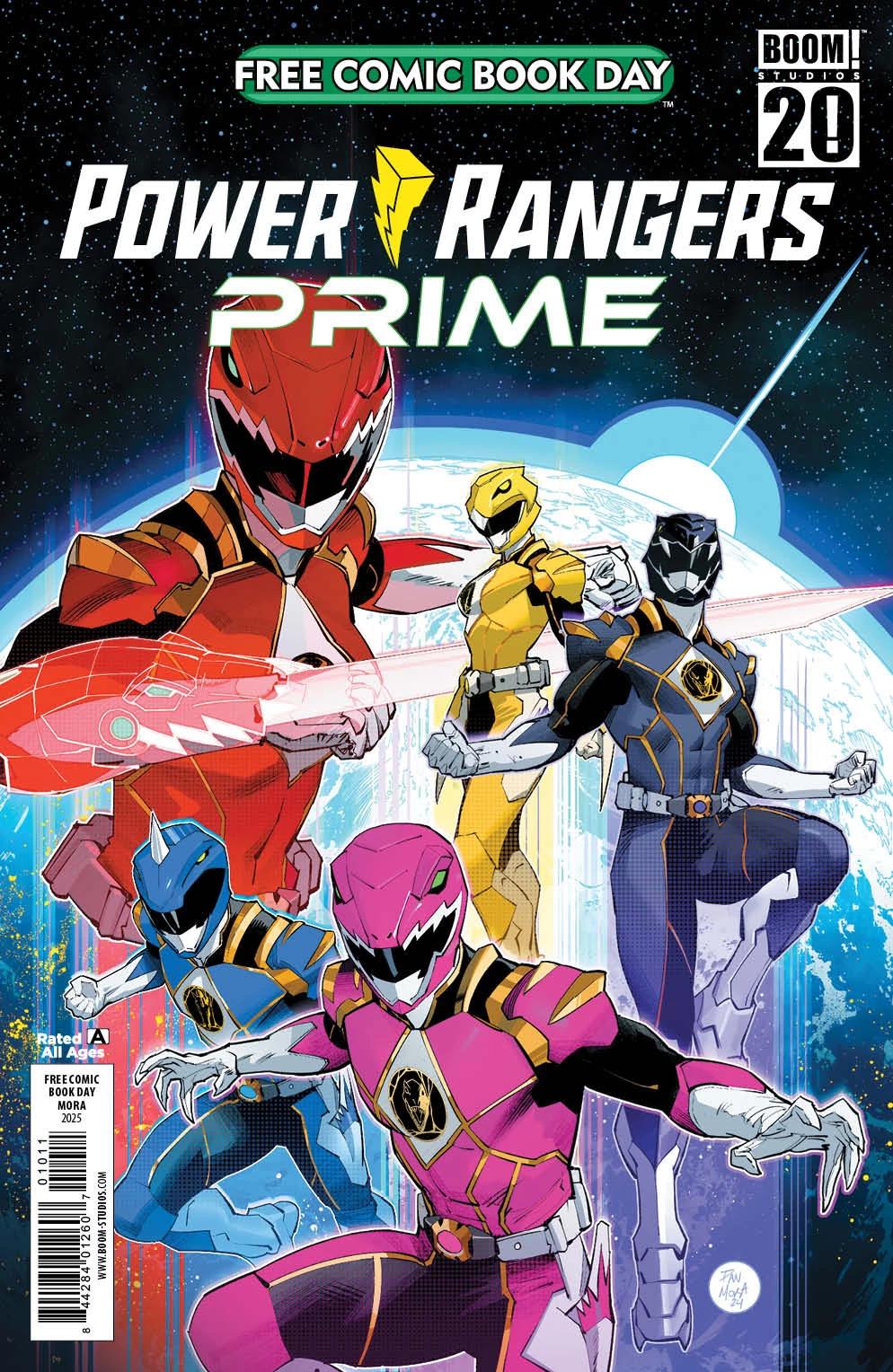 Power Rangers/VR Troopers (2025) Comic Books Free Comic Book Day