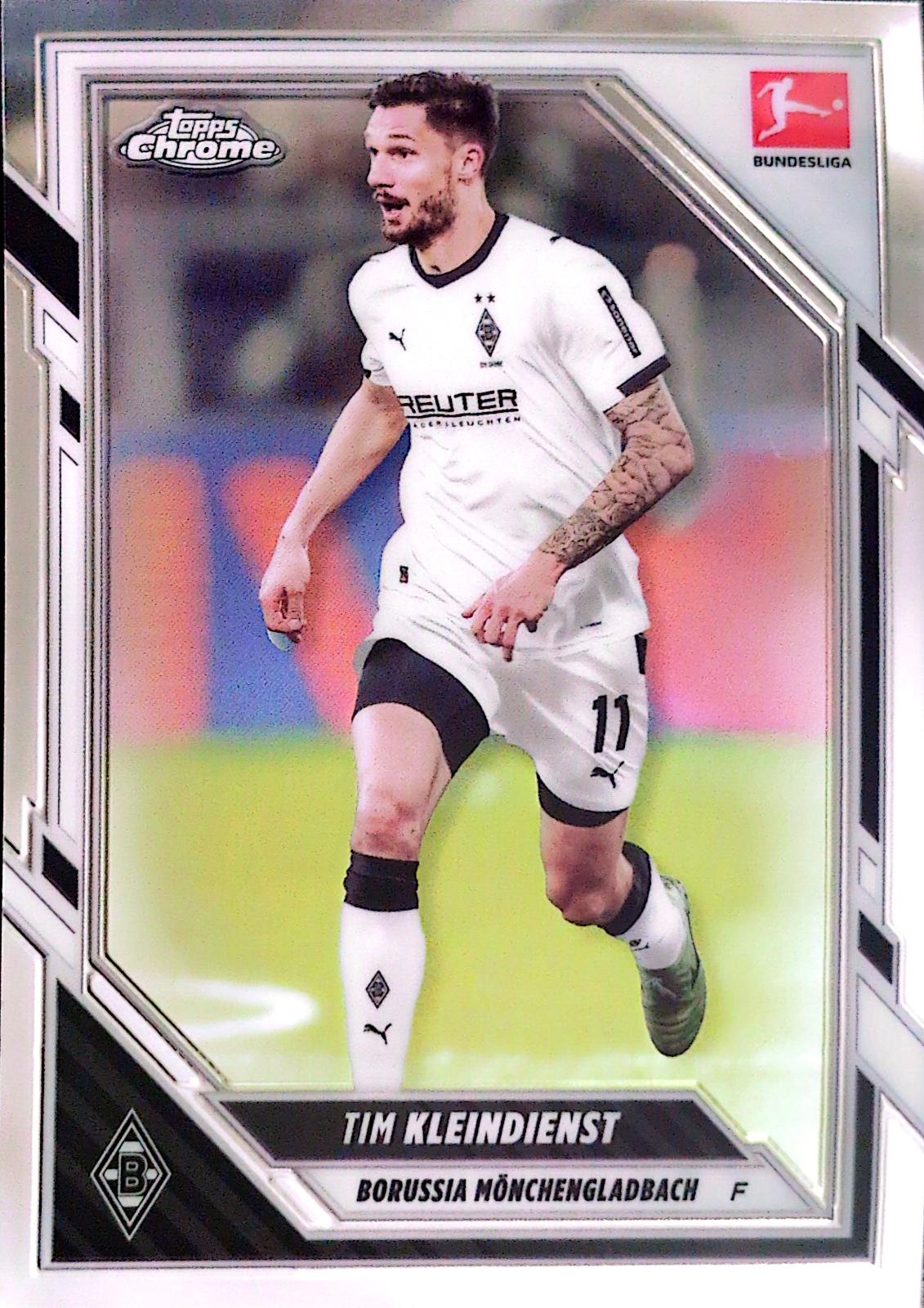 Tim Kleindienst #78 2025 Topps Chrome Bundesliga Soccer