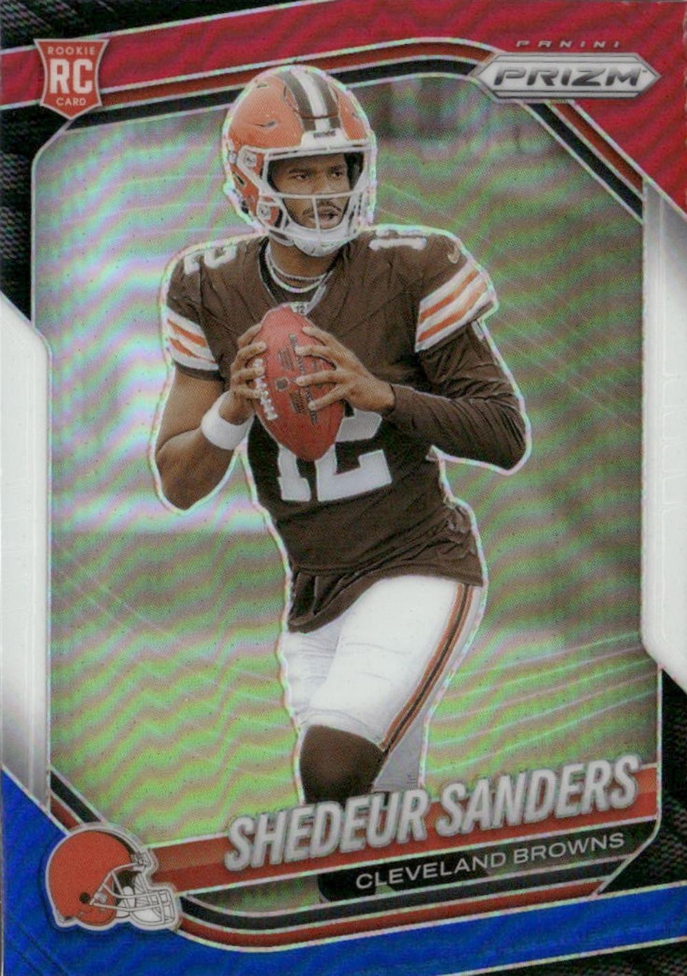 Shedeur Sanders [Red White Blue] #302 Prices | 2025 Panini Prizm