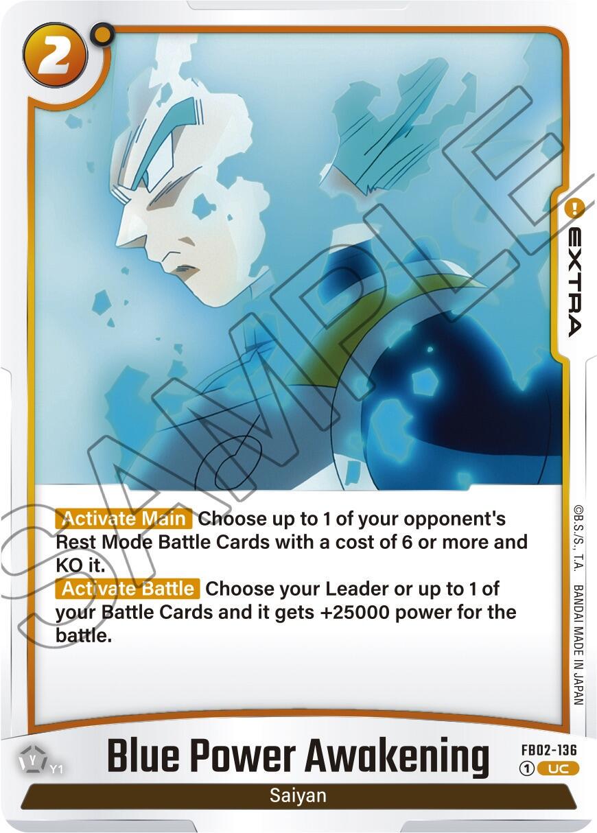 Blue Power Awakening FB02-136 Prices | Dragon Ball Fusion World