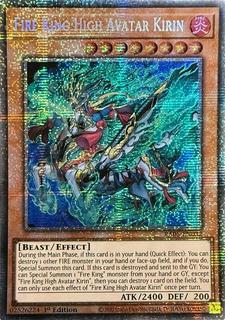 Fire King High Avatar Kirin RA05-EN032