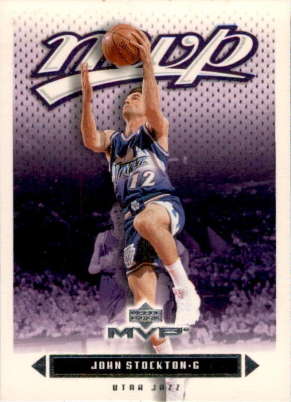 John Stockton #184 2003-04 Upper Deck MVP Basketball