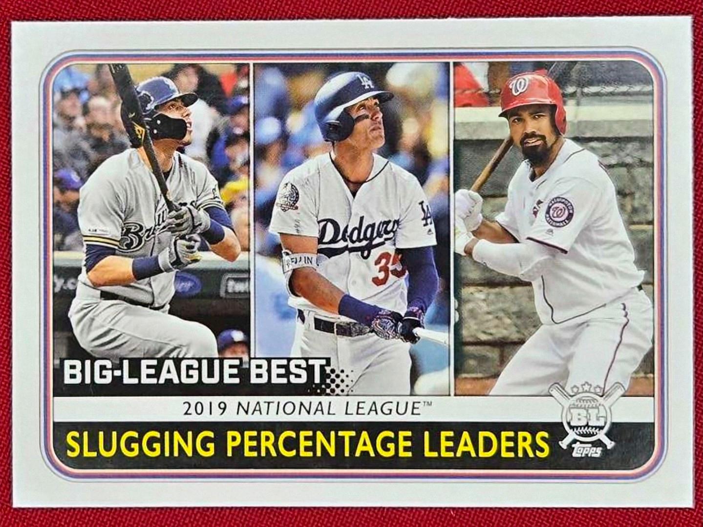 Christian Yelich, Cody Bellinger, Anthony Rendon #252