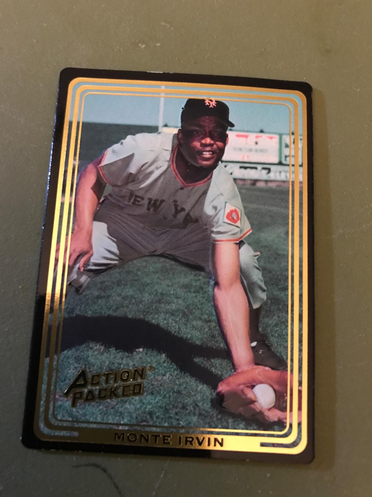 Monte Irvin #10 1993 Action Packed All Star Gallery Baseball