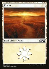 Plains #261 Magic Core Set 2020 Prices
