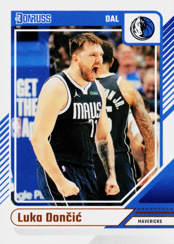 Luka Doncic #82 Basketball Cards 2024 Panini Donruss
