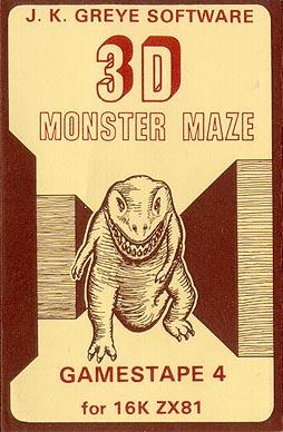 3D Monster Maze Sinclair ZX81