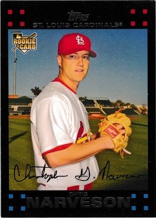 Chris Narveson #281 Baseball Cards 2007 Topps