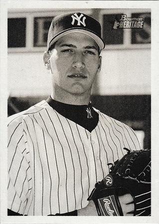 Andy Pettitte #29 Baseball Cards 2001 Bowman Heritage