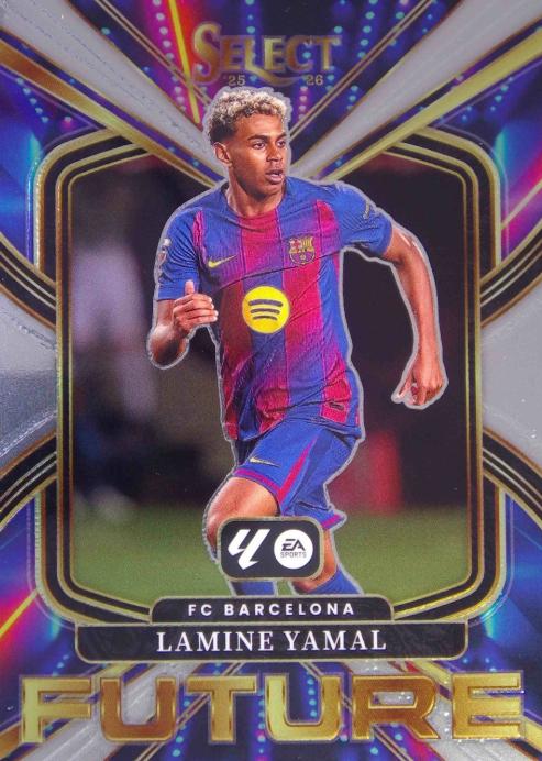 Lamine Yamal #23 2025 Panini Select LA Liga Future