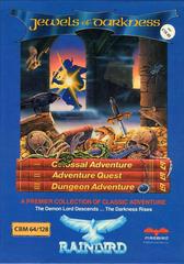 UK Front Cover | Jewels of Darkness Commodore 64