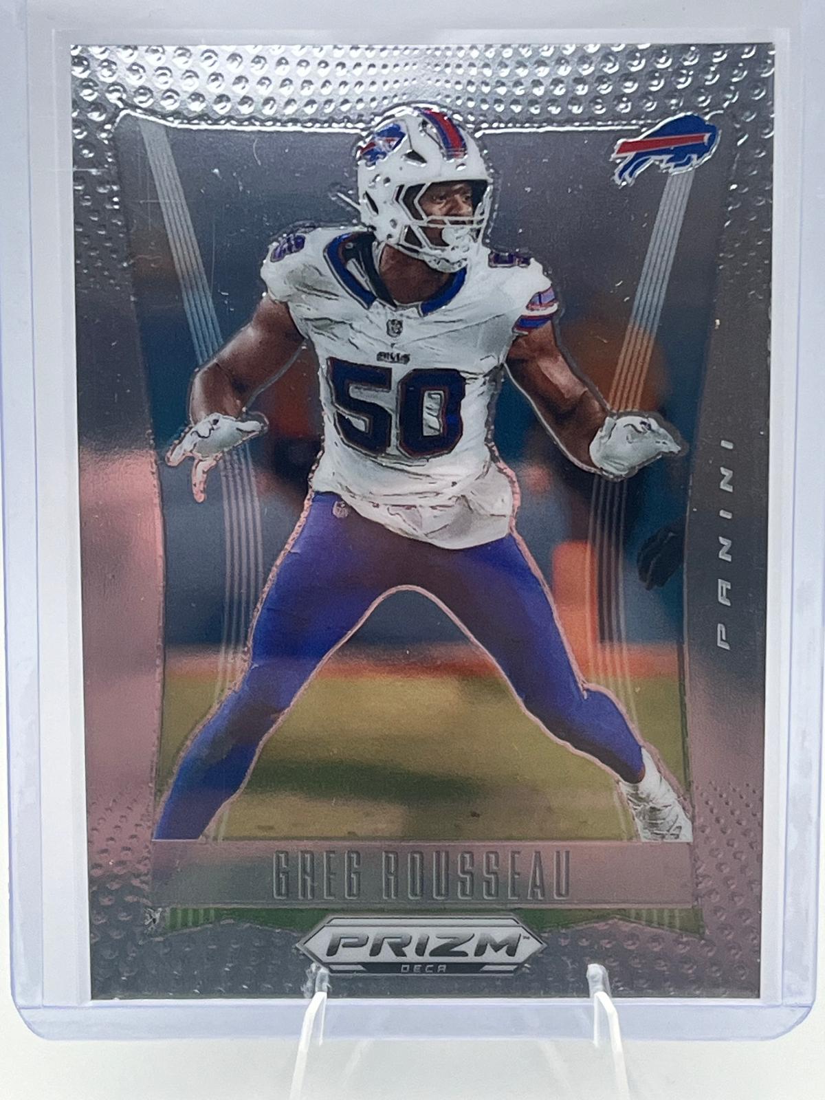 Greg Rousseau #32 2024 Panini Prizm Deca Football