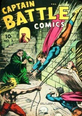 Captain Battle Comics #3 (1942) Comic Books Captain Battle Comics