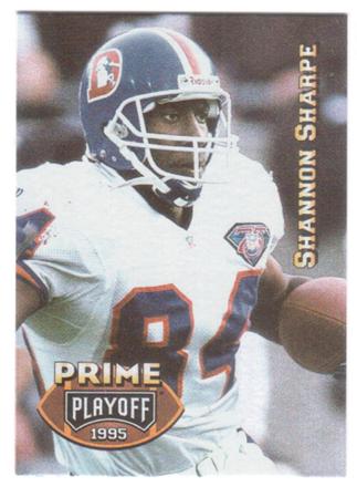 Shannon Sharpe #32 1995 Playoff Prime Football