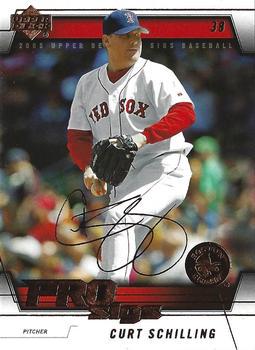 Curt Schilling #15 2005 Upper Deck Pro Sigs Baseball