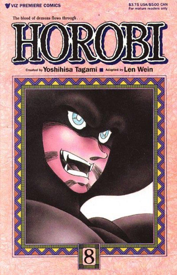 Horobi #8 (1990) Comic Books Horobi