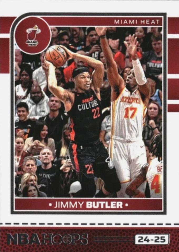 Jimmy Butler #214 Basketball Cards 2024 Panini NBA Hoops