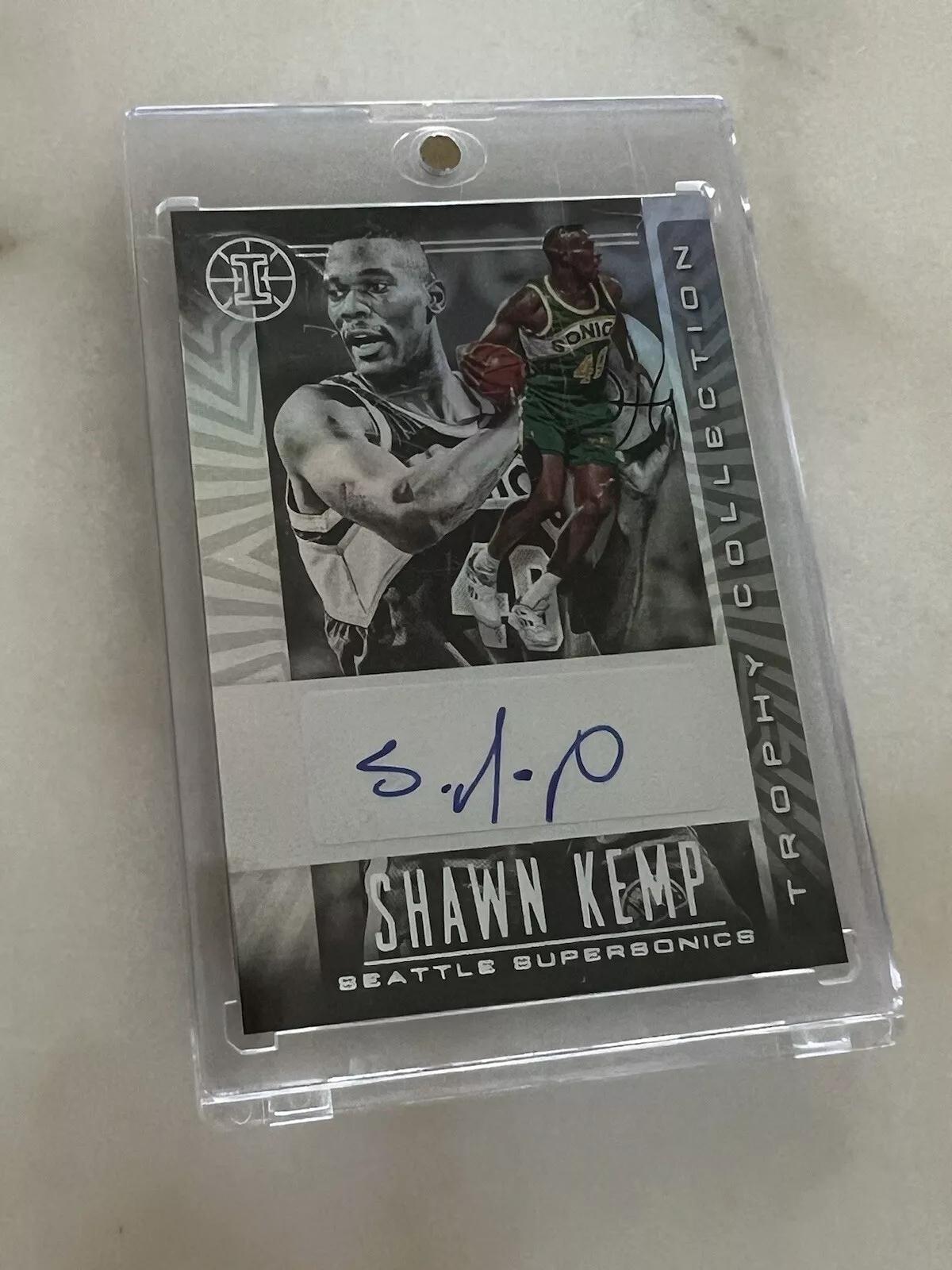 Shaun Kemp #TC-SKP Basketball Cards 2019 Panini Illusions Trophy Collection Signatures