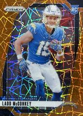 Ladd McConkey [Orange Lazer] #365 Prices [Rookie] | 2024 Panini