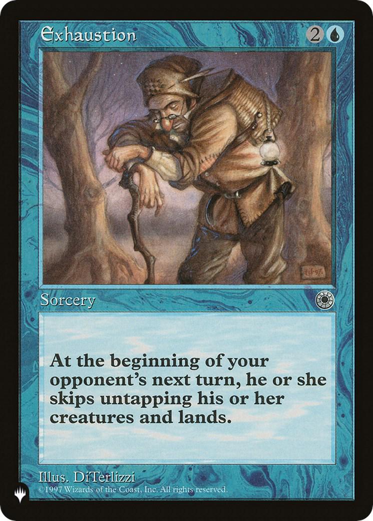 Exhaustion Magic The List Reprints