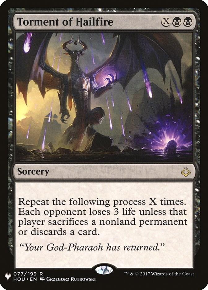Torment of Hailfire #77 Magic The List Reprints