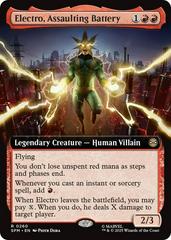Electro, Assaulting Battery [Extended Art Foil] #260