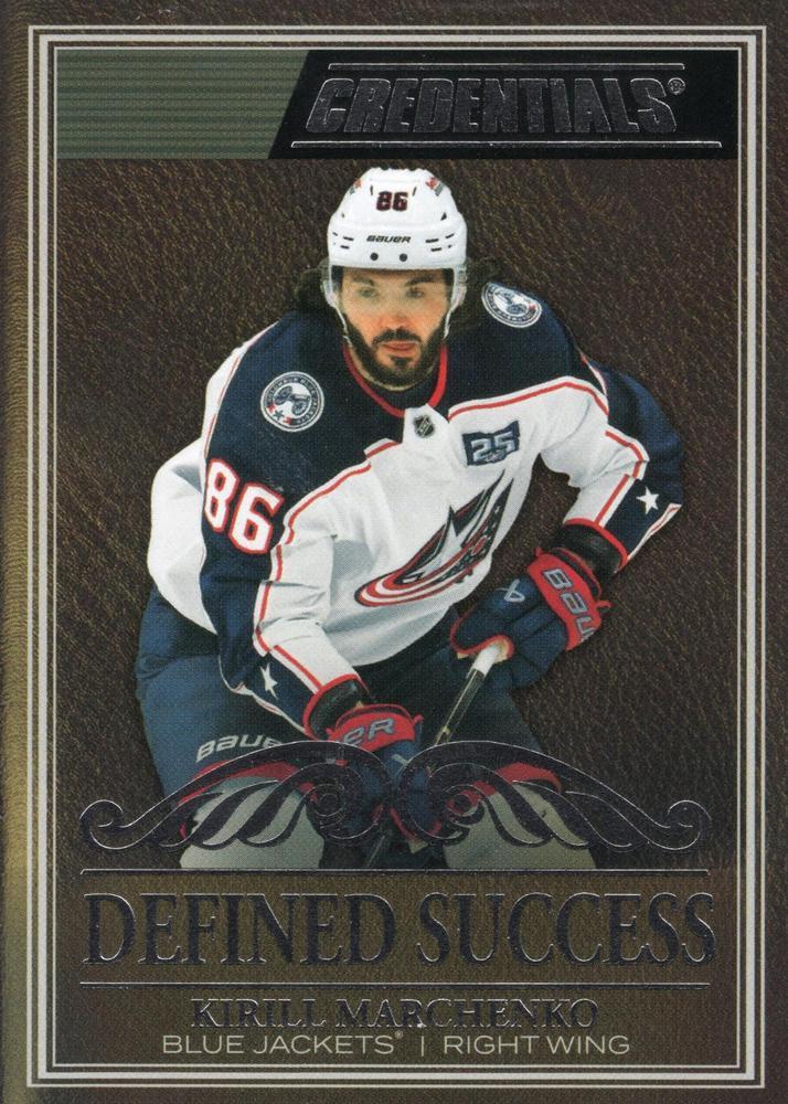 Kirill Marchenko #DS-6 2025-26 Upper Deck Credentials Hockey Defined Success