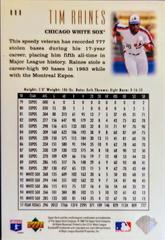[Back]  | Tim Raines Baseball Cards 1996 Upper Deck