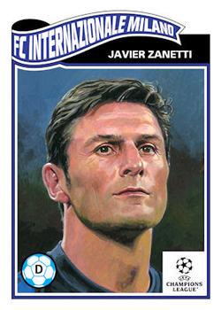 Javier Zanetti #891 2026 Topps Living UEFA